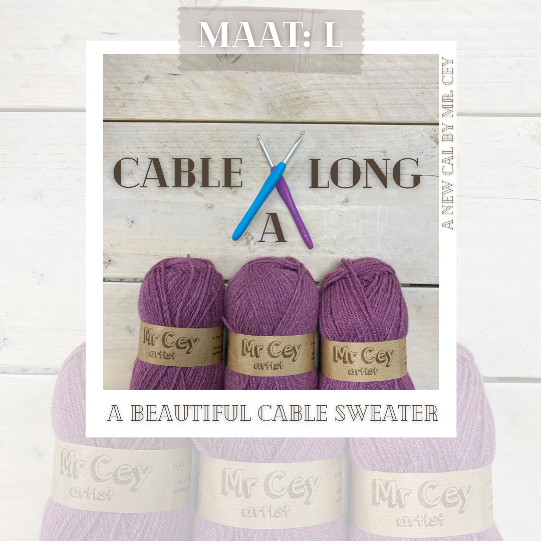 Cable A long Trui Cal By Mr. Cey (maat L)