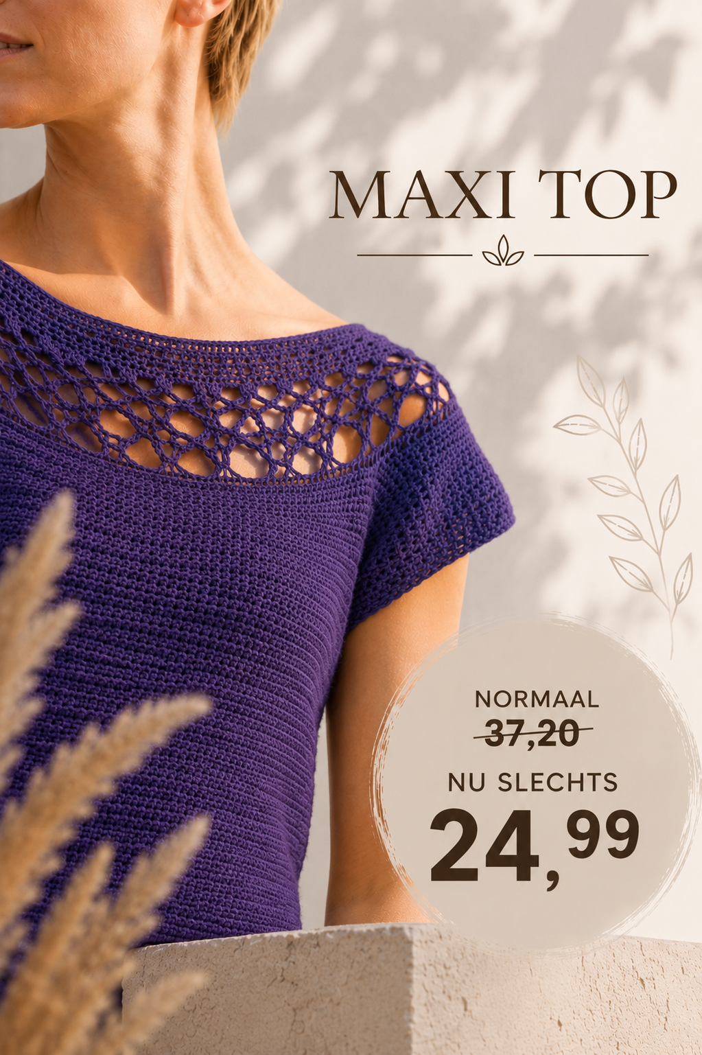 Scheepjes Maxi top PAARS