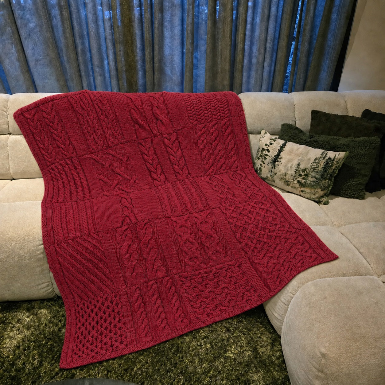 Autumn Knit by Olga Recycled Acrylic 043 (knit-a-long)