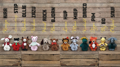 Konijn Kira Pakket (Superzachte Amigurumi Vriendjes)
