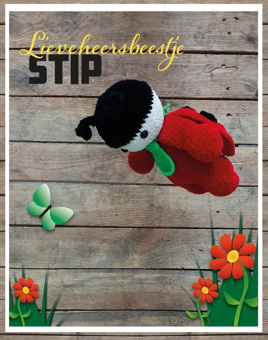 Lieveheersbeestje Stip Pakket (Superzachte Amigurumi Vriendjes)