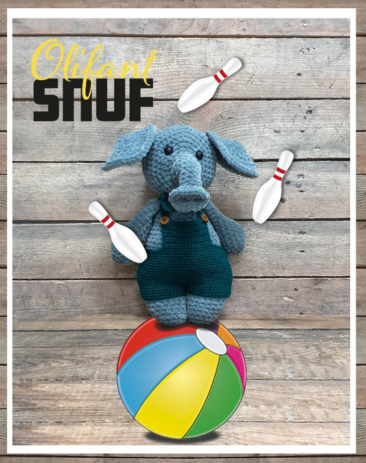 Olifant Snuf Pakket (Superzachte Amigurumi Vriendjes)