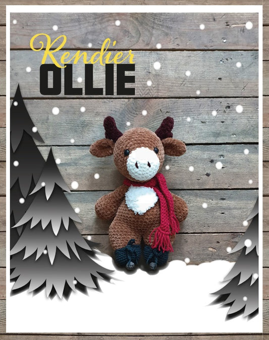 Rendier Ollie Pakket (Superzachte Amigurumi Vriendjes)