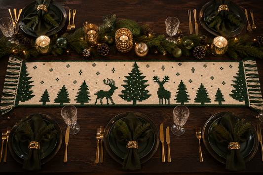 Christmas in July tafelloper