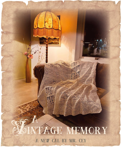 Vintage Memory Deken CAL (Haakpatroon)