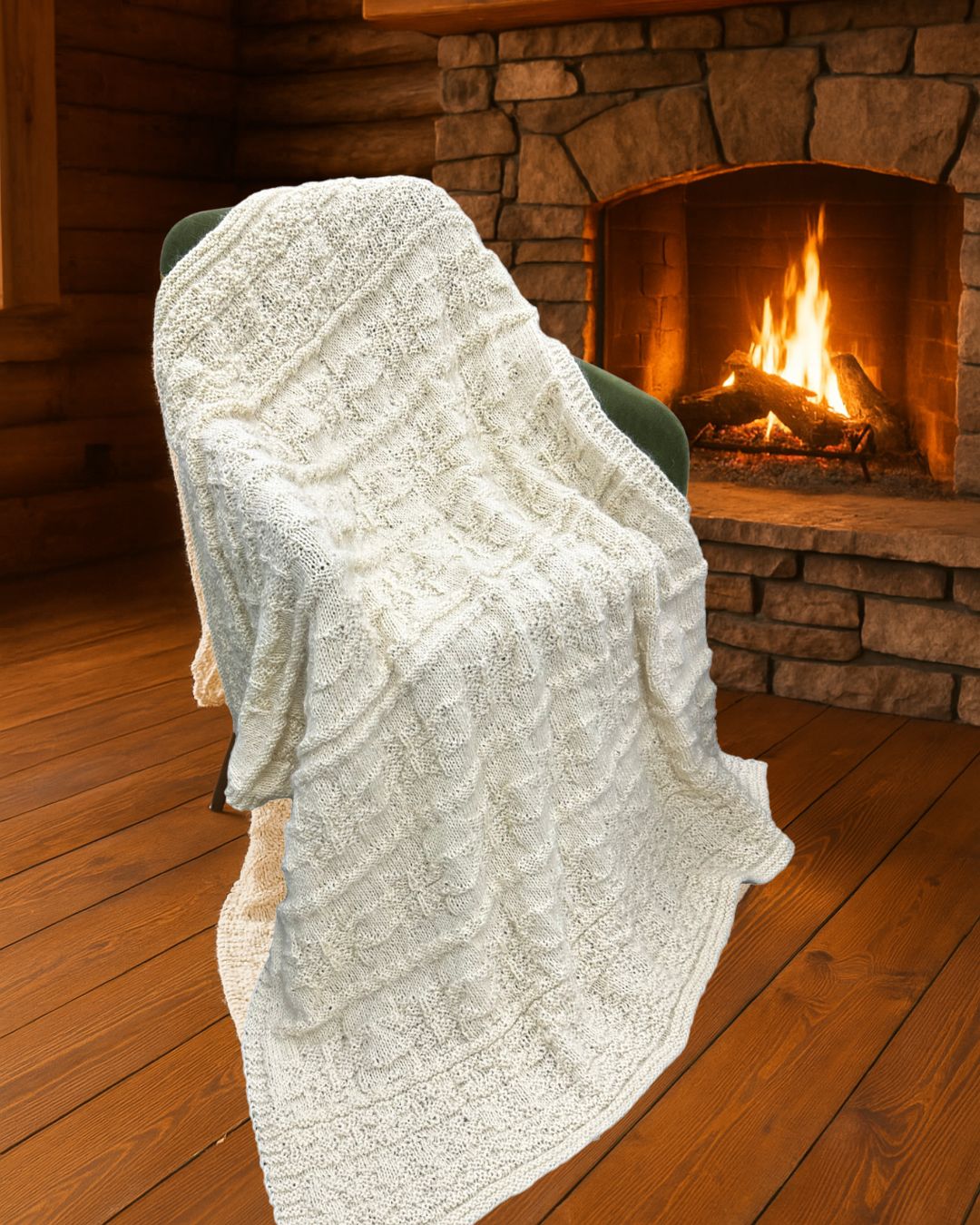 Winter knit Shetland 6 winterdeken (5)