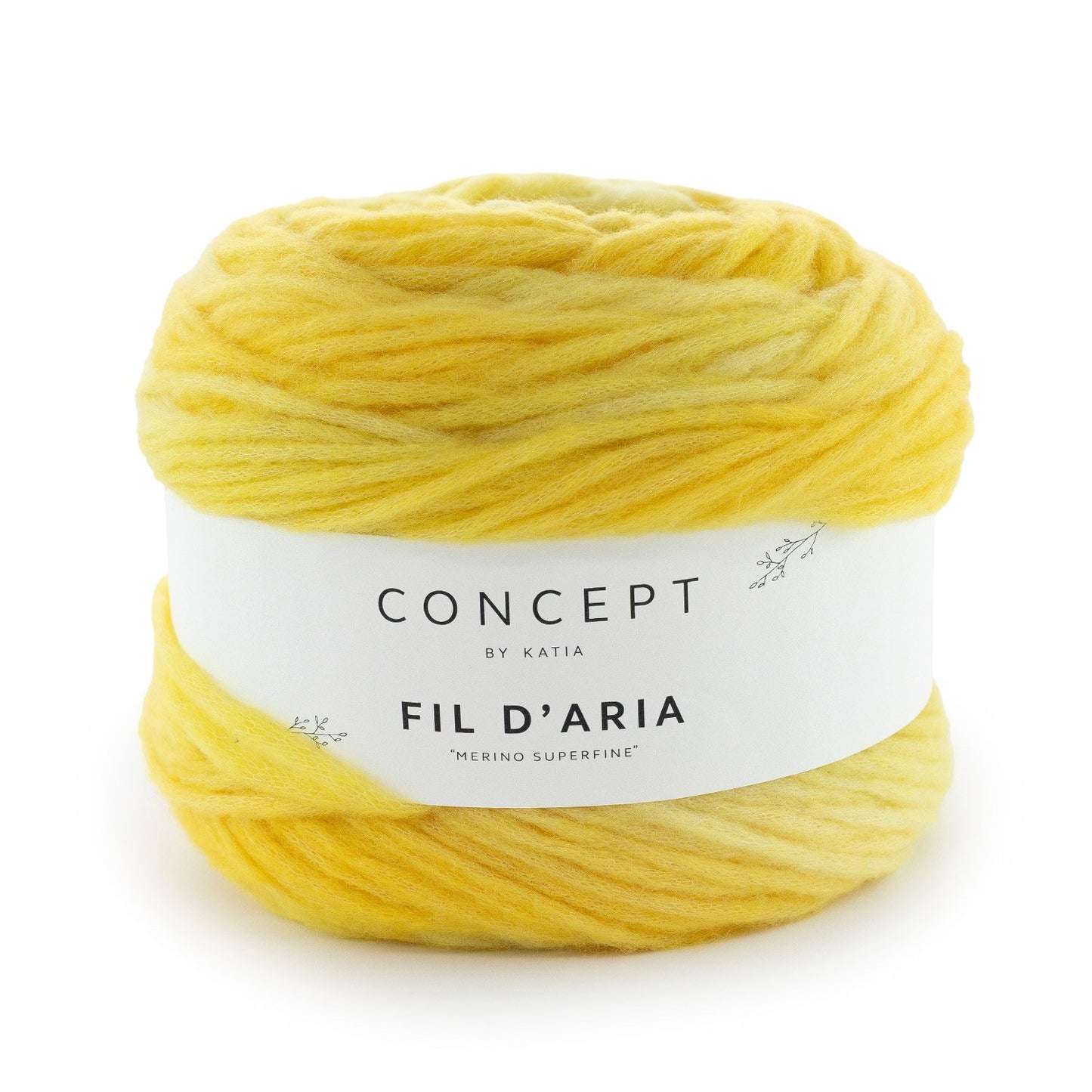 Katia Concept Fil D'Aria Yellow (105)
