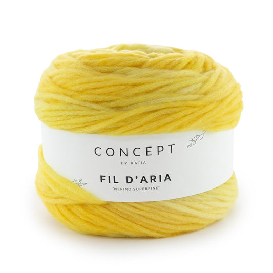 Katia Concept Fil D'Aria Yellow (105)